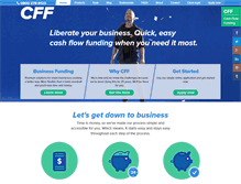 Tablet Screenshot of cashflowfunding.co.nz